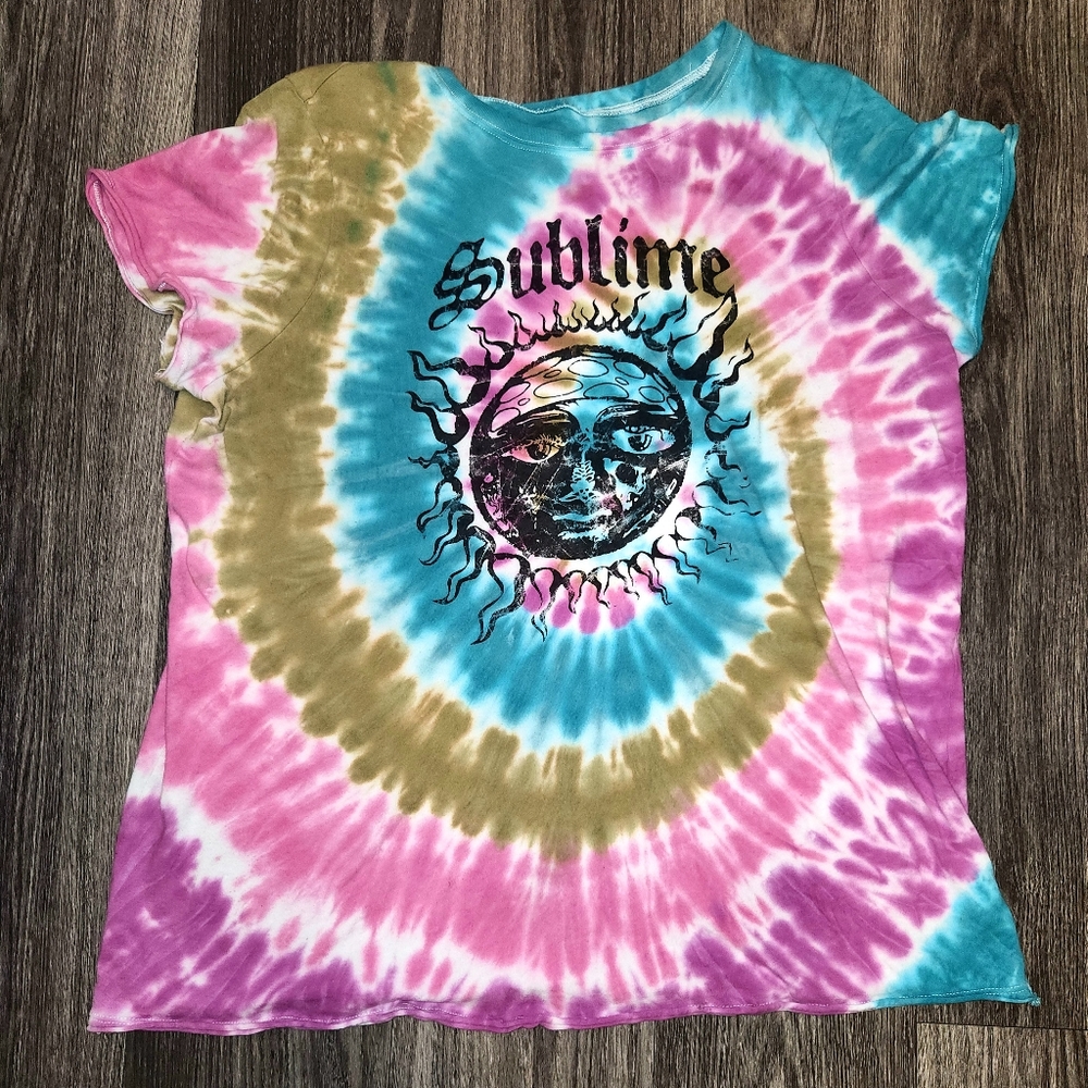 TORRID Sublime Tie-Dye Graphic Tee Size 2